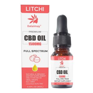 Dalaimay Hennepolie 10ml CBD Olie
