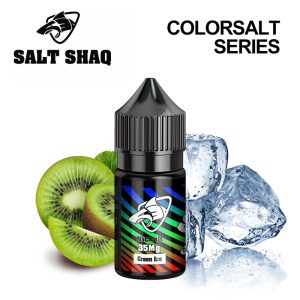 Color Shaq  Salt Series E-vloeistof - Groen IJs
