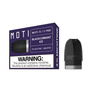 MOTI S Lite Vervangende Pods 2 stks/pak - Zwarte bes-ijs