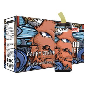 VENT Coke Tin Wegwerp Vape 5000 Rookwolken - Perzik Oolong