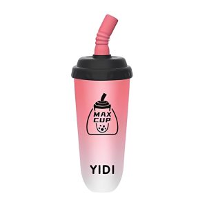 YIDI Max Cup Wegwerp Vape 5200 Puffs - Aardbeienijs