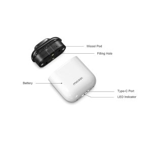 MICOOL Every Day Carry Pod-systeem 500mAh