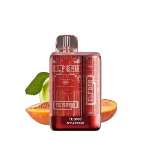 ELF BAR TE5000 Disposable Apple Peach 5000 trekjes 13,5 ml