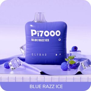 ELF BAR PI7000 Disposable 7000 trekjes Blue Razz Ice