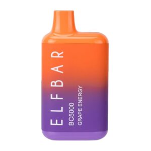 ELF BAR BC5000 Disposable 5000 trekjes Grape Energy 650 mAh