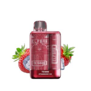 ELF BAR TE5000 Disposable 5000 trekjes Strawberry Ice 13,5 ml